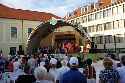 咚咚舞蹈團100年8月16日至20日參加匈牙利東部Satoralajujhely市第23屆Zemplen國際民俗舞蹈節，於開幕典禮中播放我國國歌。