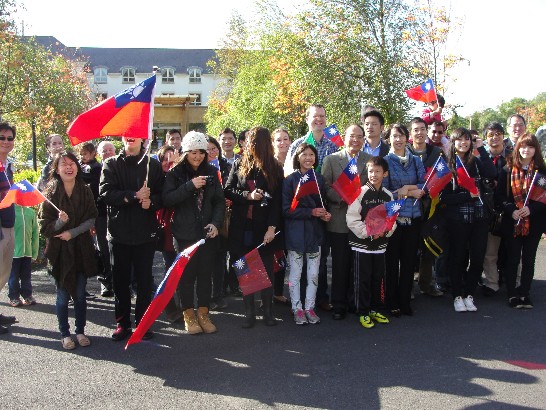 2014國慶升旗合影之二