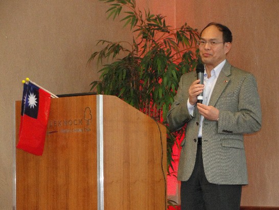 2014國慶升旗曾大使致詞