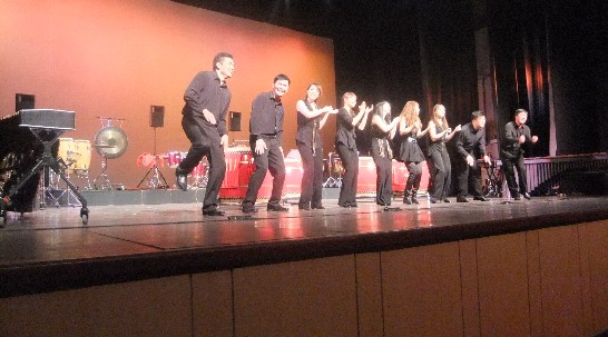 World widely acclaimed Taiwanese music ensemble “Ju Percussion Gruop” Performed in New Delhi on 18th of April, and in Mumbai on 21st of April, 2011.