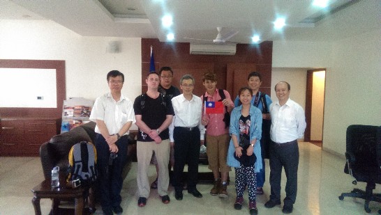 Director-General Frank. M. C. Lin (left 4)