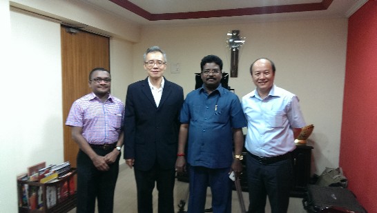 Mr. Frank M. C. Lin (Left 2)