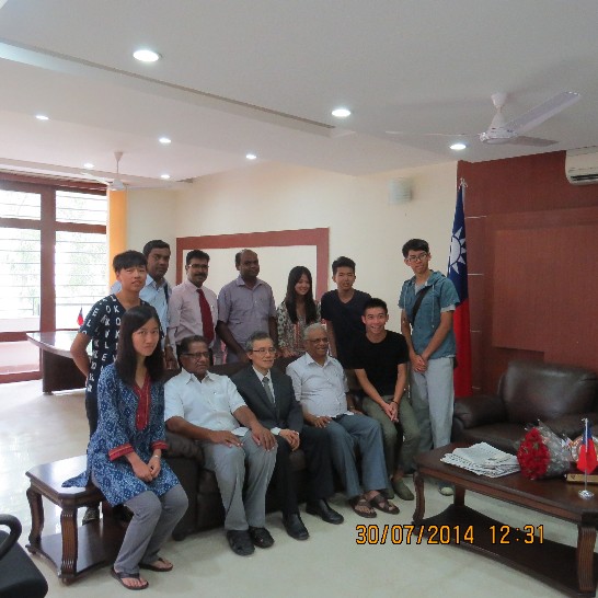 Director General Mr. Frank M. C. Lin(front center) 