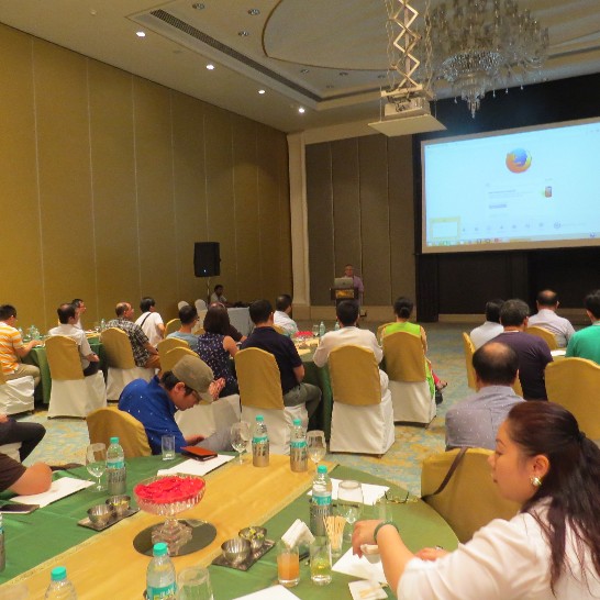 Director General Mr. Frank M. C. Lin (speaker)