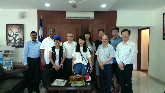 林明誠處長(左4)