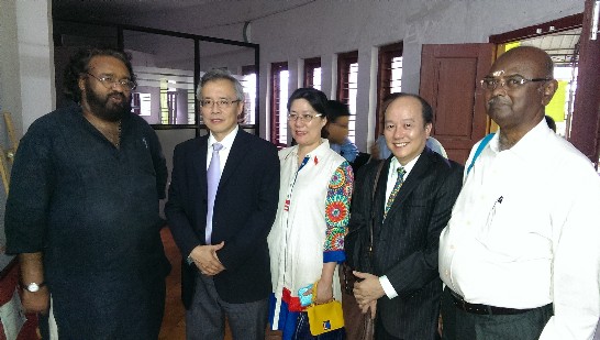 林明誠處長夫婦(左2,中)