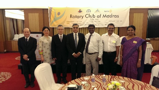 林明誠處長夫婦(左3,2)