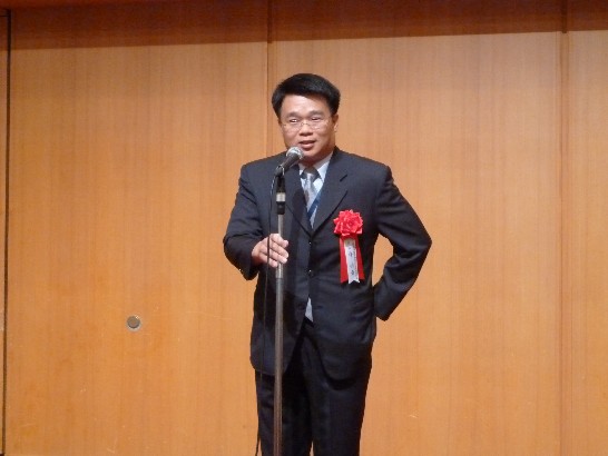 外貿協會2013年日韓生活用品及專利產品拓銷團許伯章團長致詞