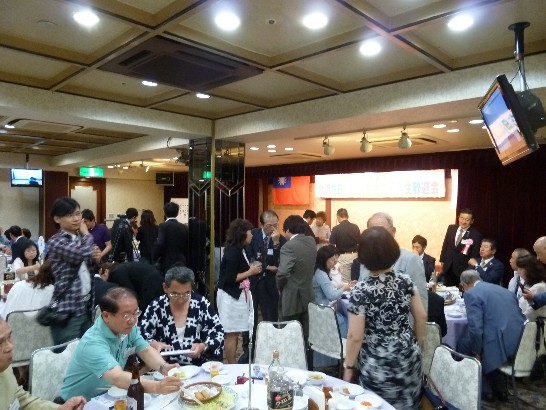 開会後の各界の交流