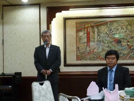 稲員大三郎会長挨拶