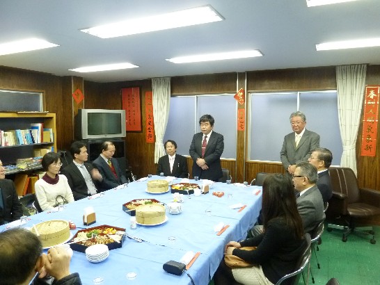 戎義俊総領事の挨拶