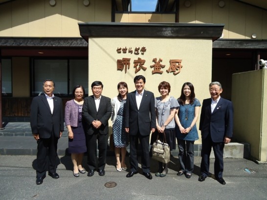 美弥市村田弘司市長との宴会