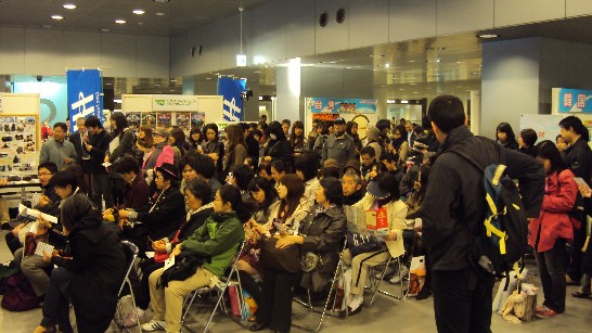 國際旅展活動會場一景