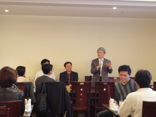 北海道台灣協會會長陳省仁致詞