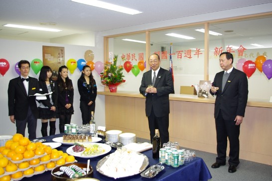 北海道觀光振興機構會長坂本真一致詞。