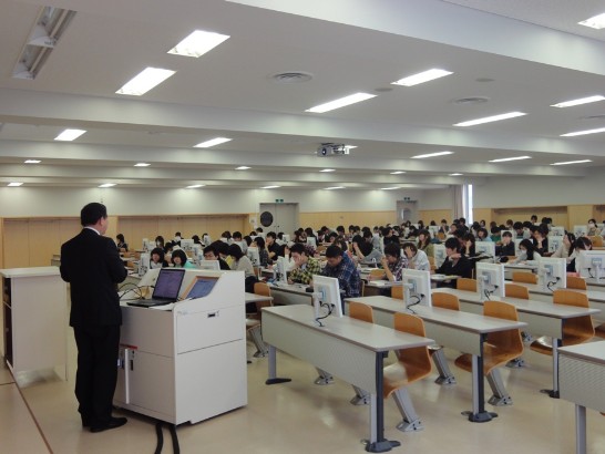 演講會場一景。