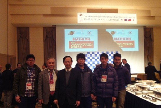 本處徐處長與我隊參賽選手合影