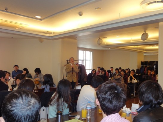 北海道・台灣協會陳省仁會長致詞