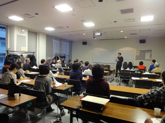 北海道・台灣協會松田事務局長進行解說。