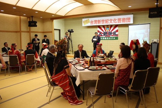 懇親會場一景。