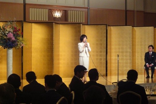 北海道高橋知事致詞。