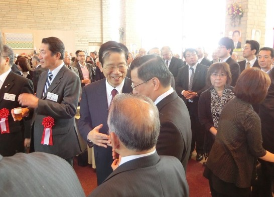 陳處長與眾議員町村信孝互動交流