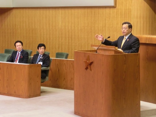 陳處長演講情形