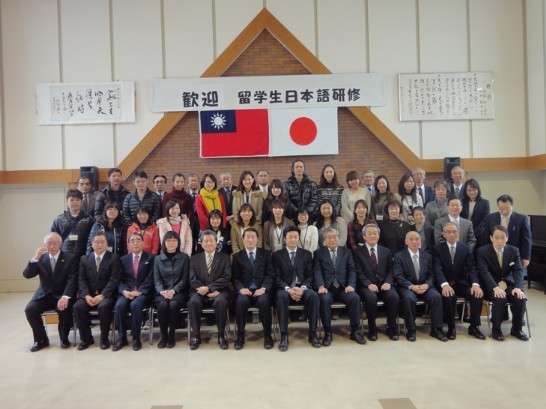 留学生との一枚