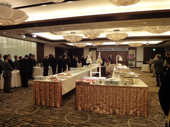 懇親会会場の様子