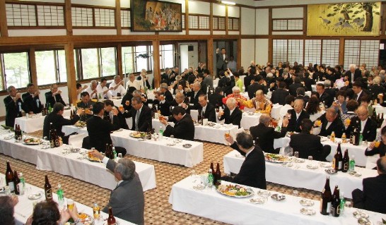 陳処長の乾杯発声