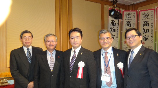 蔡處長與高知縣知事尾崎正直等合影(2)2013.10.21