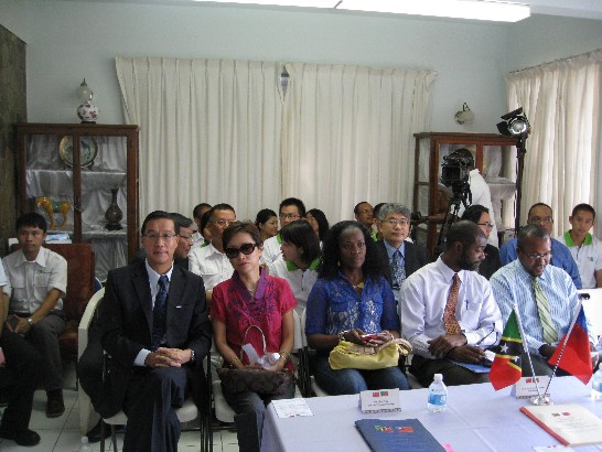 克國科技部官員與本館團專案計畫人員共同出席。