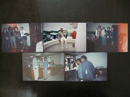 年會與會會員攜帶渠等赴台參訓陳年照片供與會者觀賞與分享(三)。