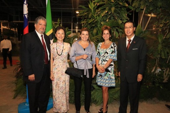 委內瑞拉駐克國大使Romolo Camilo Henriquez Gonzalez出席本館國慶酒會。