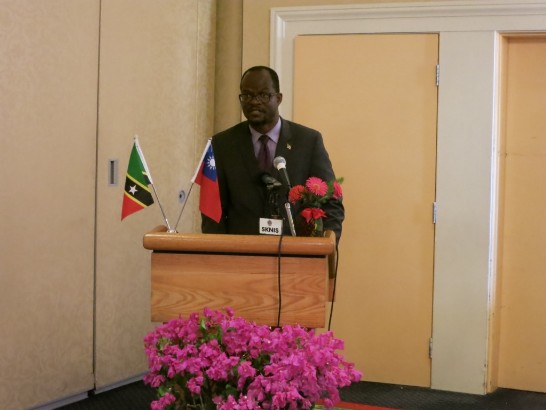 外長Patrice Nisbett細數台克兩國多項合作成果並推崇兩國堅實邦誼。