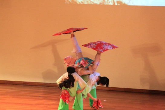 青年大使演出一景。