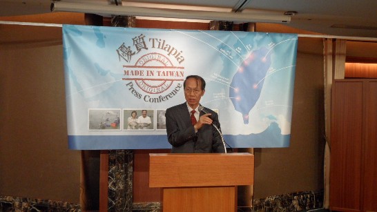 駐韓國台北代表梁英斌致詞