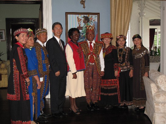 露國露薏絲總督接見屏東縣獅子鄉訪團