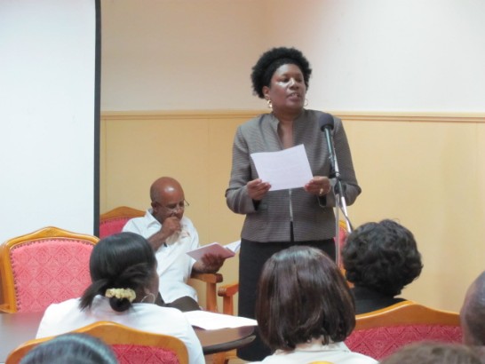 露國衛生部副常務次長賈斯汀致詞