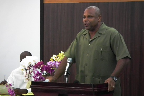 農業部長喬瑟夫致詞