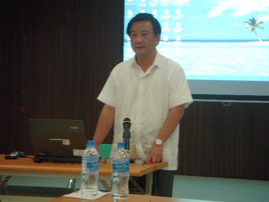 內政部役政署郭署長清泉聽取役男業務簡報前致詞