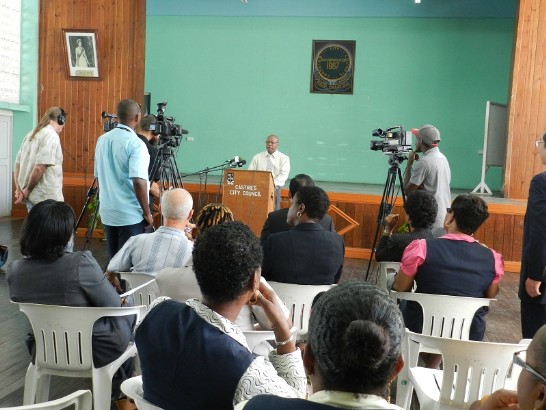 露國地方政府部道森部長致詞