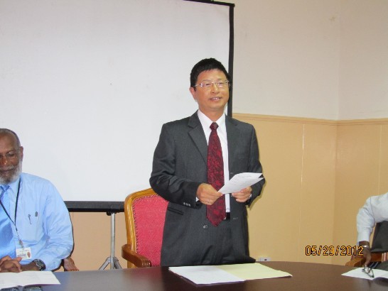 邱垂銘公使致詞