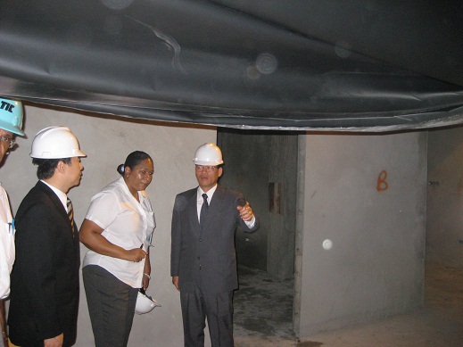 視察聖茱德醫院重建計畫