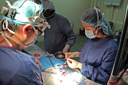 婦產部林佩萱醫師工作情形