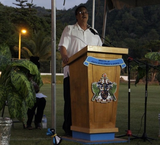 聖露西亞總理安東尼(Kenny Anthony)致詞