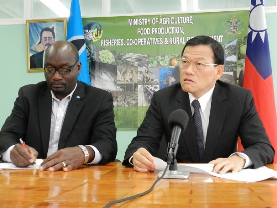 中華民國駐聖露西亞章計平大使致詞