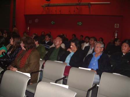 Inauguracion de la muestra de cine de APEC, pelicula Tres Tiempos.