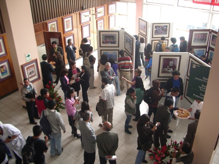 秘魯各界人士出席「台灣畫境」文化展開幕酒會