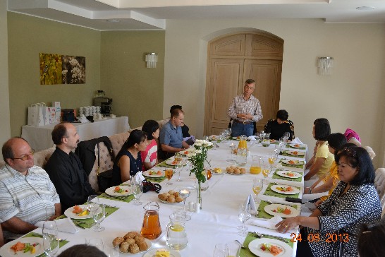 Ambassador Jack K.C. Chiang attend the 8th annual meeting of Overseas Association in Poland